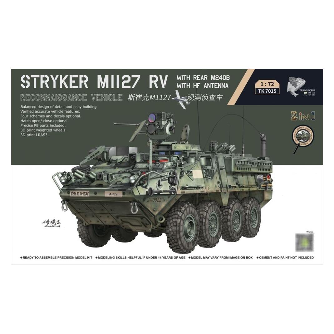 Border Model Stryker M1127 RV with Rear M240B and HF Antenna (TK7015)