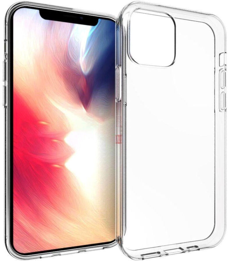 INCOVER iPhone 12 Pro Max Fleksibelt Bagside Cover - Gennemsigtig