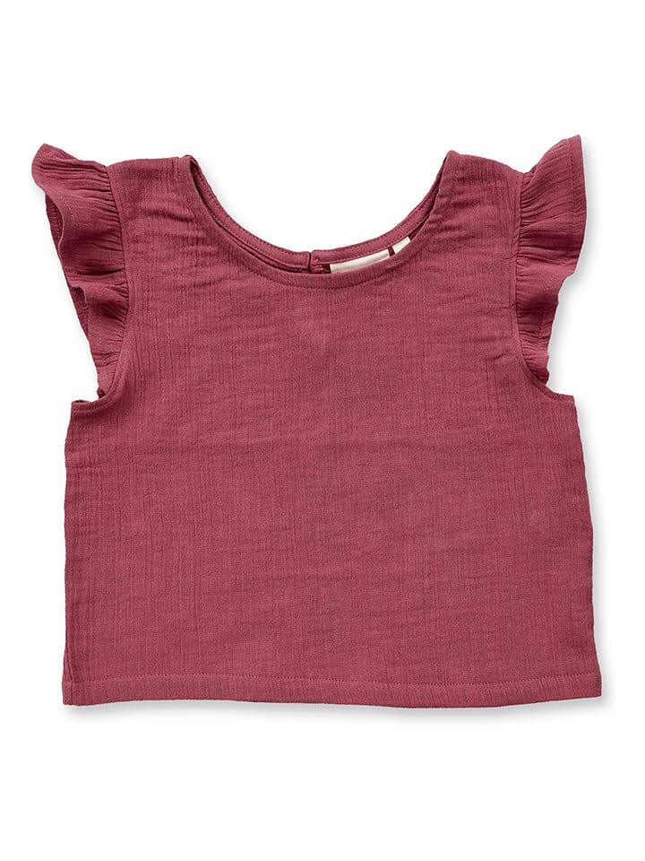 Sense Organics Top "Hoolia" in Rot - 92