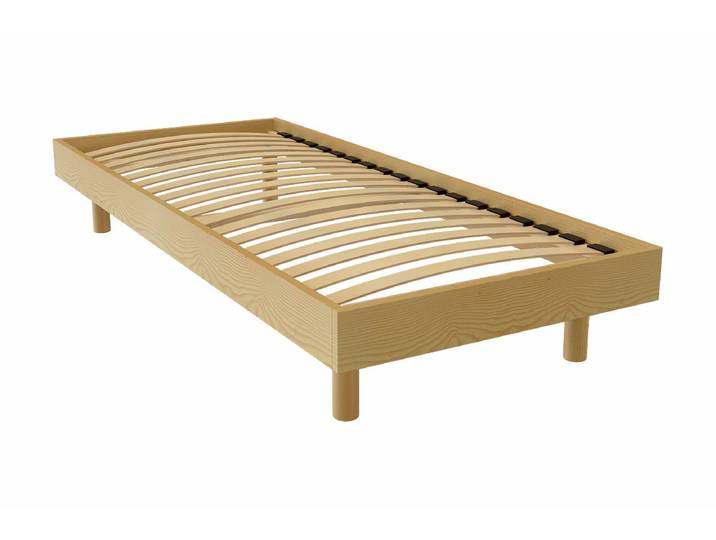 Sommier à lattes 80x200 bois Kit Noé 80x200 Miel