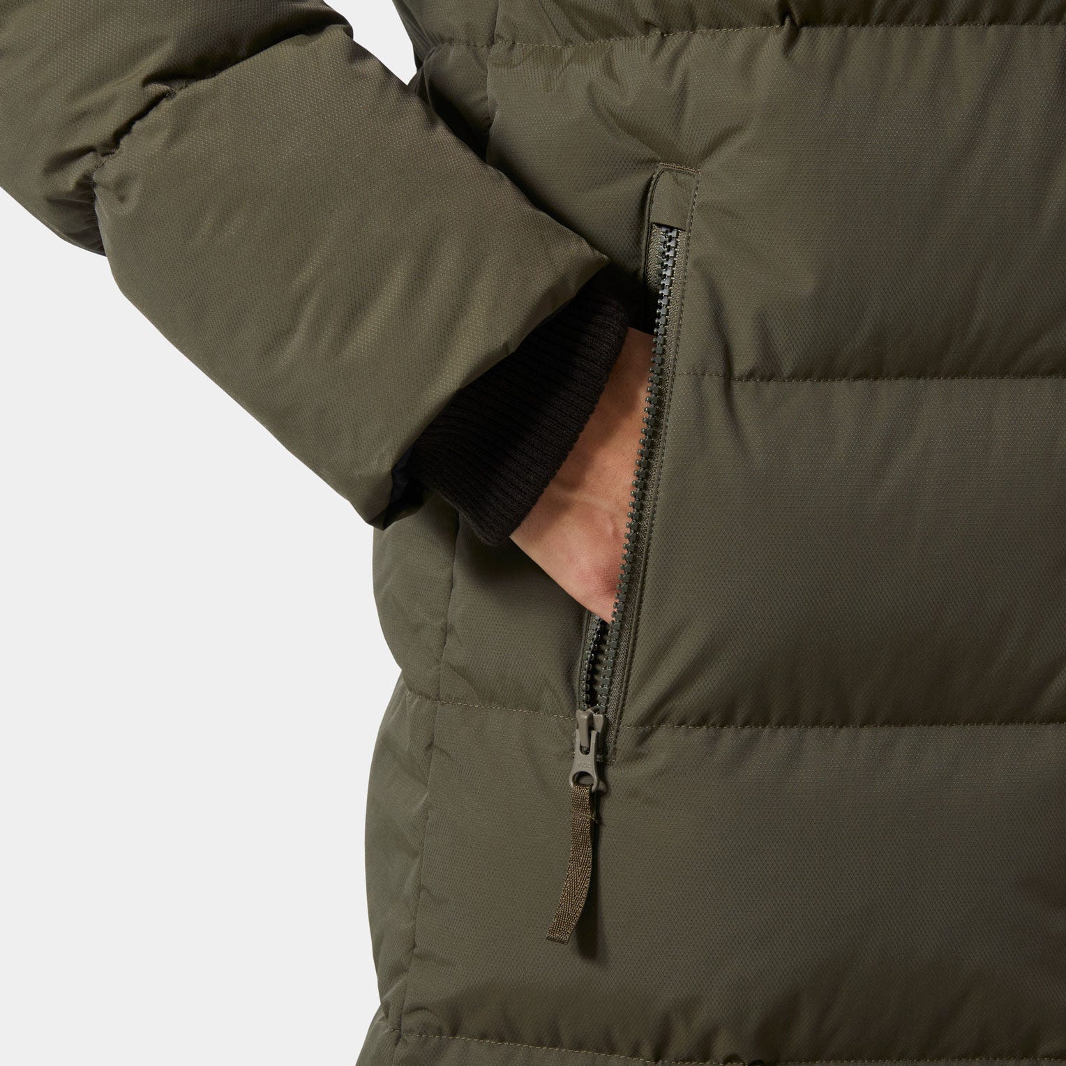 Helly Hansen Women's Aria Long Parka - Green - XS