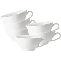 TEETASSEN Ostfriese Weiß 100 ml 6er Set