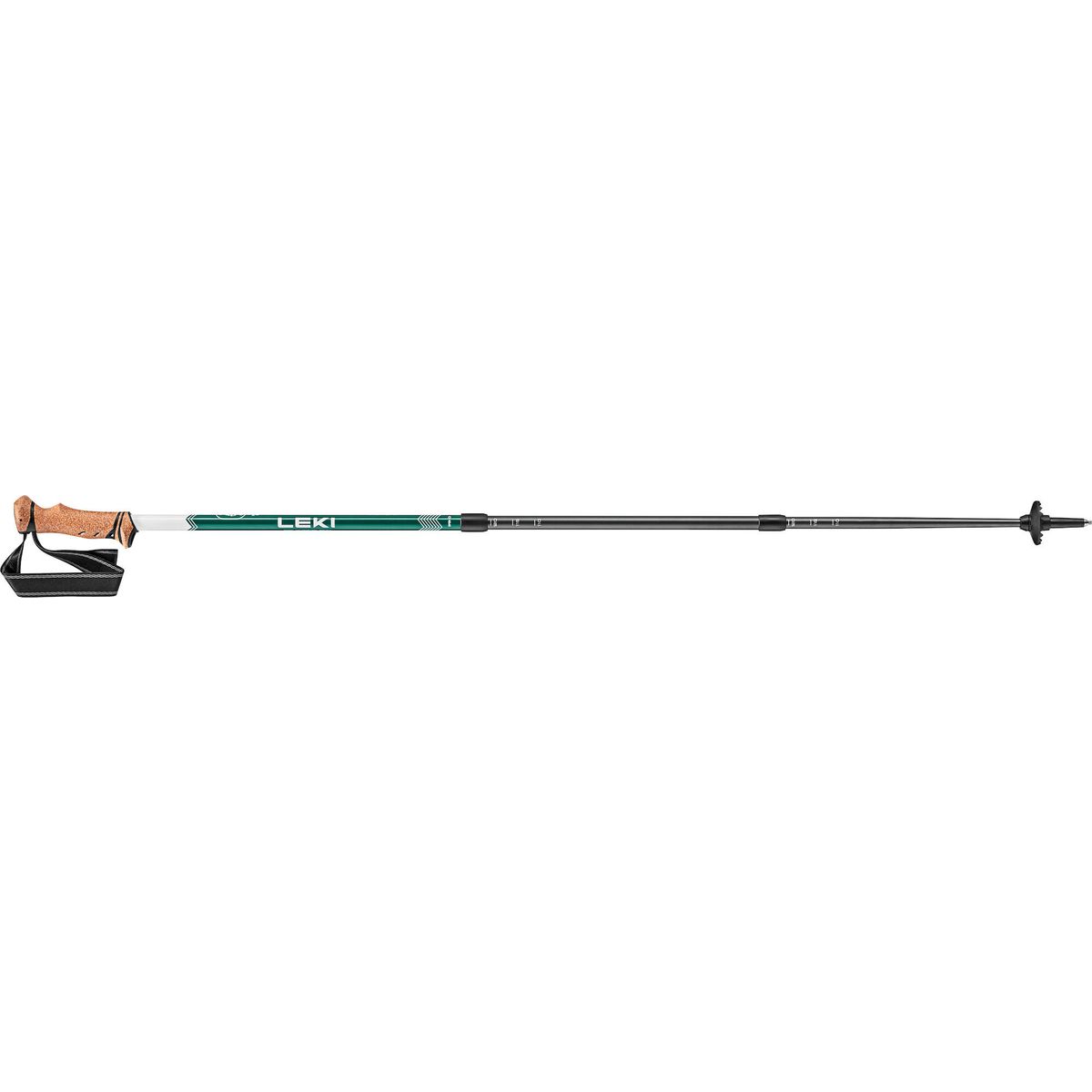 LEKI Trail deep aqua-white 110 - 145 cm 65420211