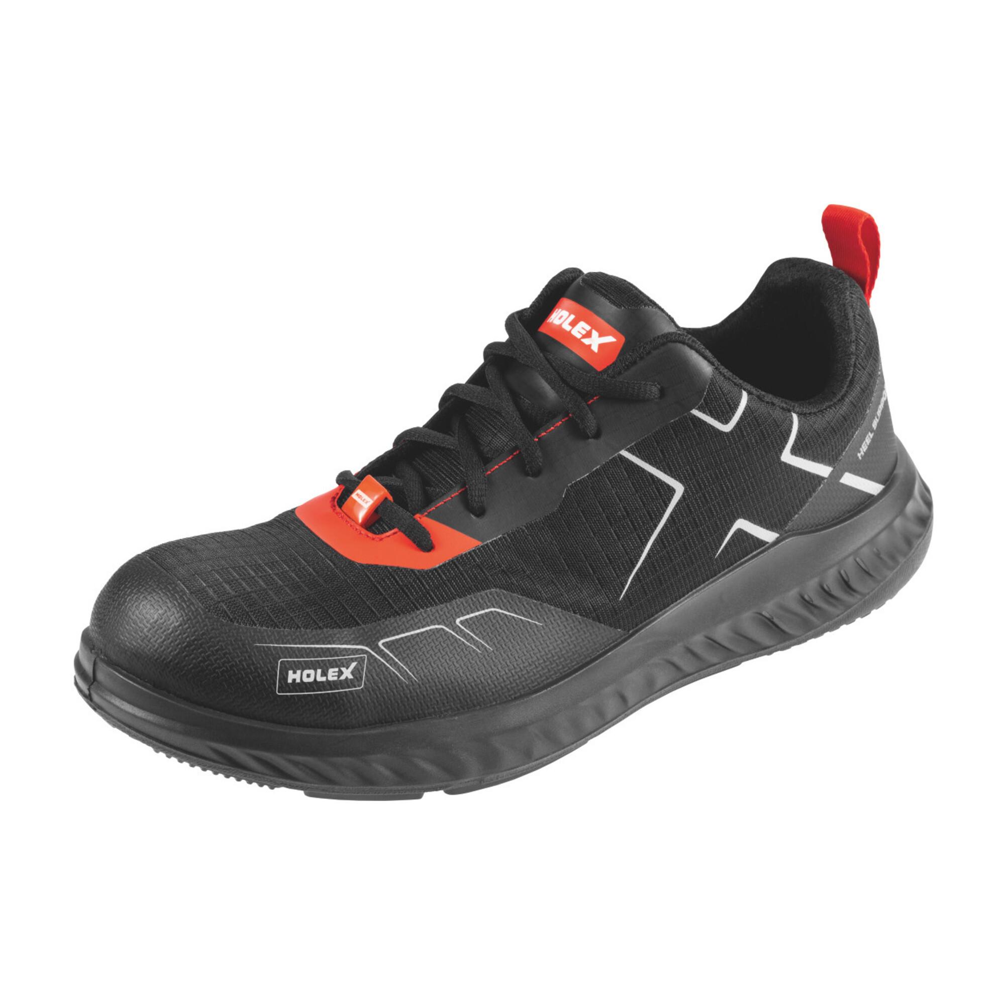 HOLEX Halbschuh schwarz / rot Sicherheitsschuh Move One, ESD, S1P, EU-Schuhgröße: 43 (092081 43)