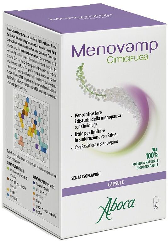 ABOCA SpA SOCIETA' AGRICOLA Aboca, Menovamp Cimicifuga, 60 Capsule
