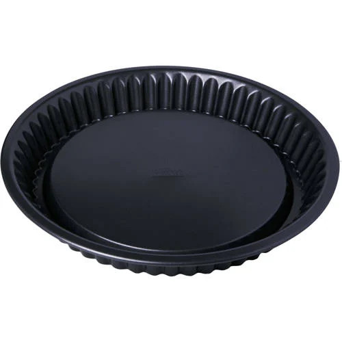 Birkmann Premium Baking Flan taartvorm en quichevorm, diameter: 30 cm, hoogte: 4,5 cm