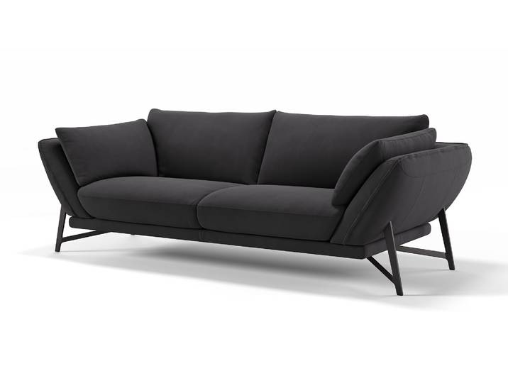 3-Sitzer Sofa ESTELLA Stoff Couch Designer Sofa