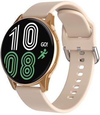 Uplift Treasures Bluetooth Calling Smart Watch Heart Rate SpO2 Waterproof Fitness Tracker gold