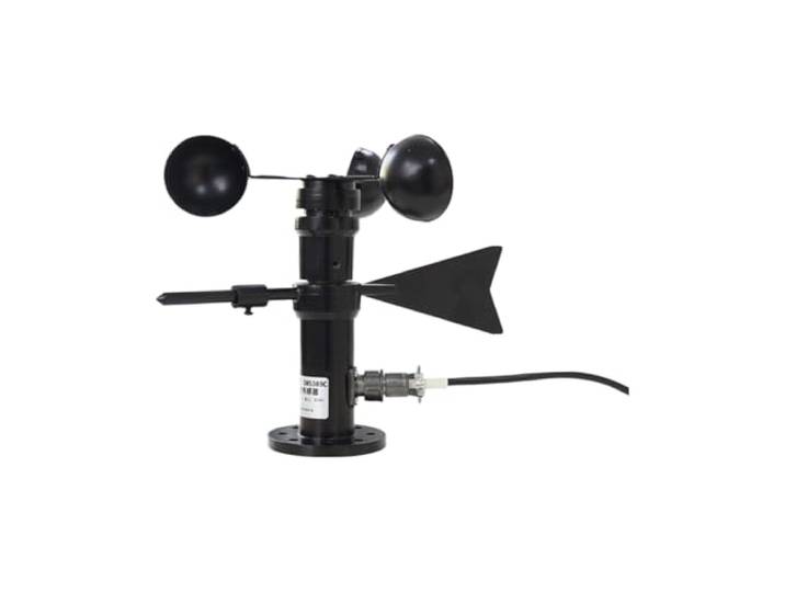 Drei Tassen Windgeschwindigkeitssensor Aluminiumlegierung(一 side outlet)