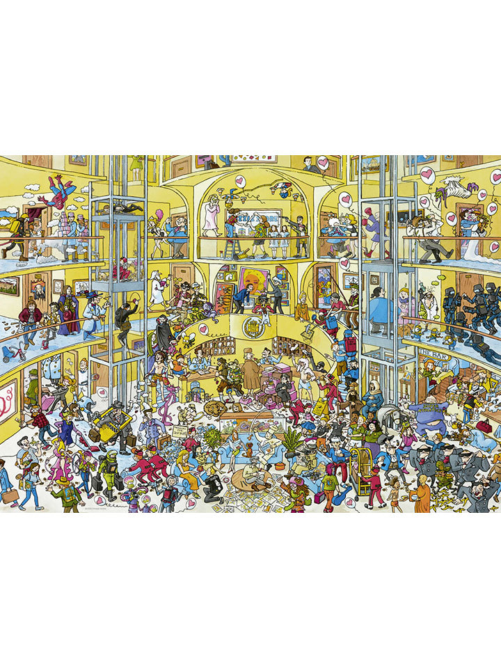 HEYE 1000tlg. Puzzle "Hotel Life" - ab 14 Jahren - onesize