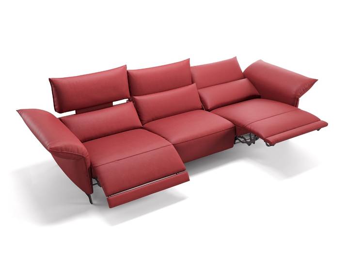 BIG Sofa CUNEO Relaxcouch Leder Sofa