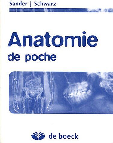Sander - Anatomie de poche - Preis vom 09.10.2026 07:28:09 h