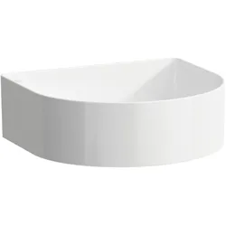 Waschtisch-Schale SONAR 365x410x140 ohne Hahnloch ohne Überlauf weiß