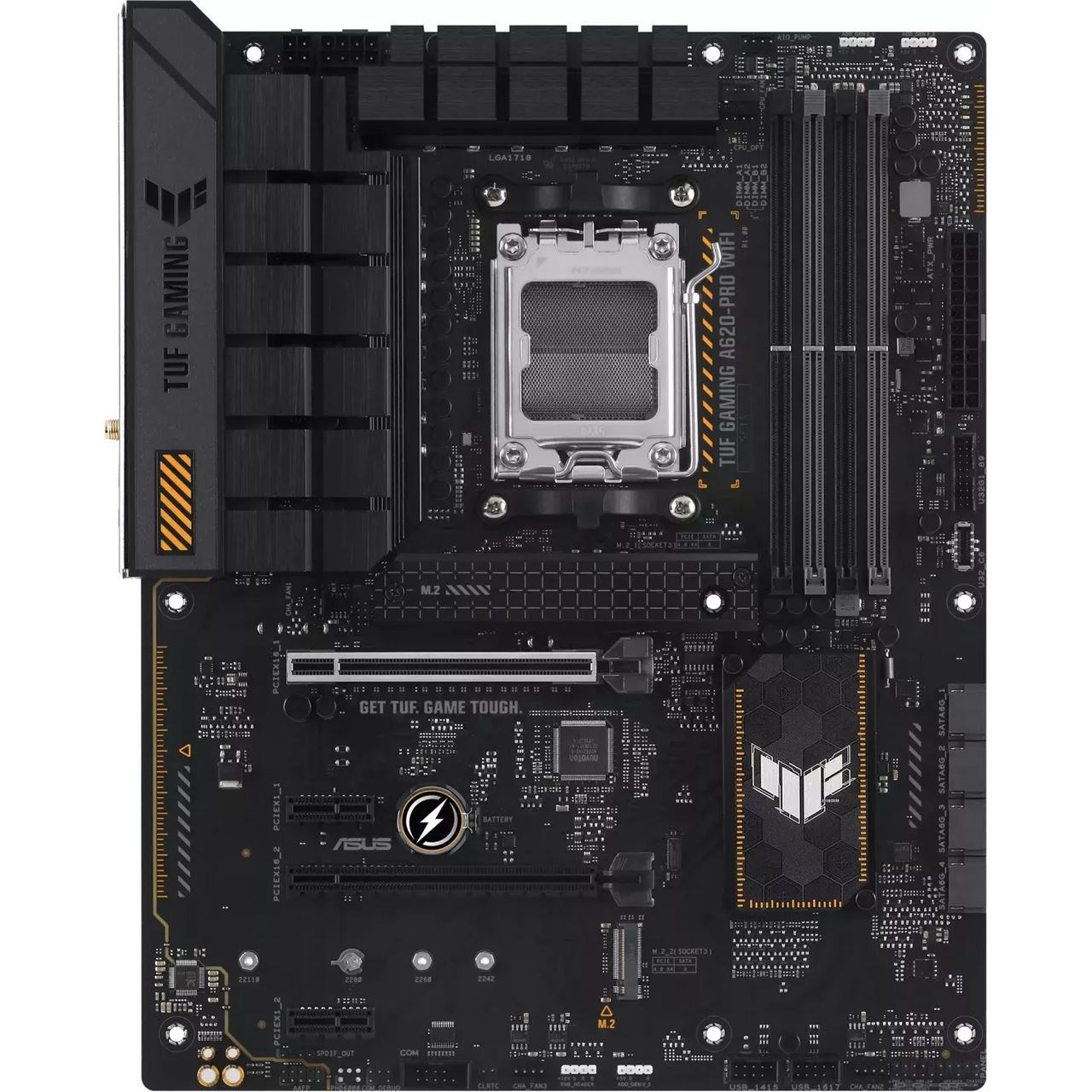 Asus TUF Gaming A620-Pro WIFI AMD A620 So.AM5 DDR5 ATX Retail