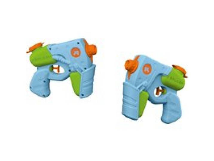 LUPILU® Pistolet à eau »Thunder / Tornado / Battle« (Lot de deux)