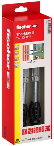Fischer 575223 Abstandsmontagesystem (L) 240mm verzinkt 2St.