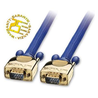 Lindy Premium Gold VGA-Anschlusskabel HD15, 5m (5 m) (37747)