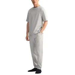 Gant Premium Loungewear Set Grau Baumwolle Small Herren