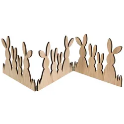 Hasen aus Holz, 66 x 14 cm