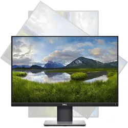Dell P2421 (1920 x 1200 Pixel, 24.10"), Monitor, Schwarz