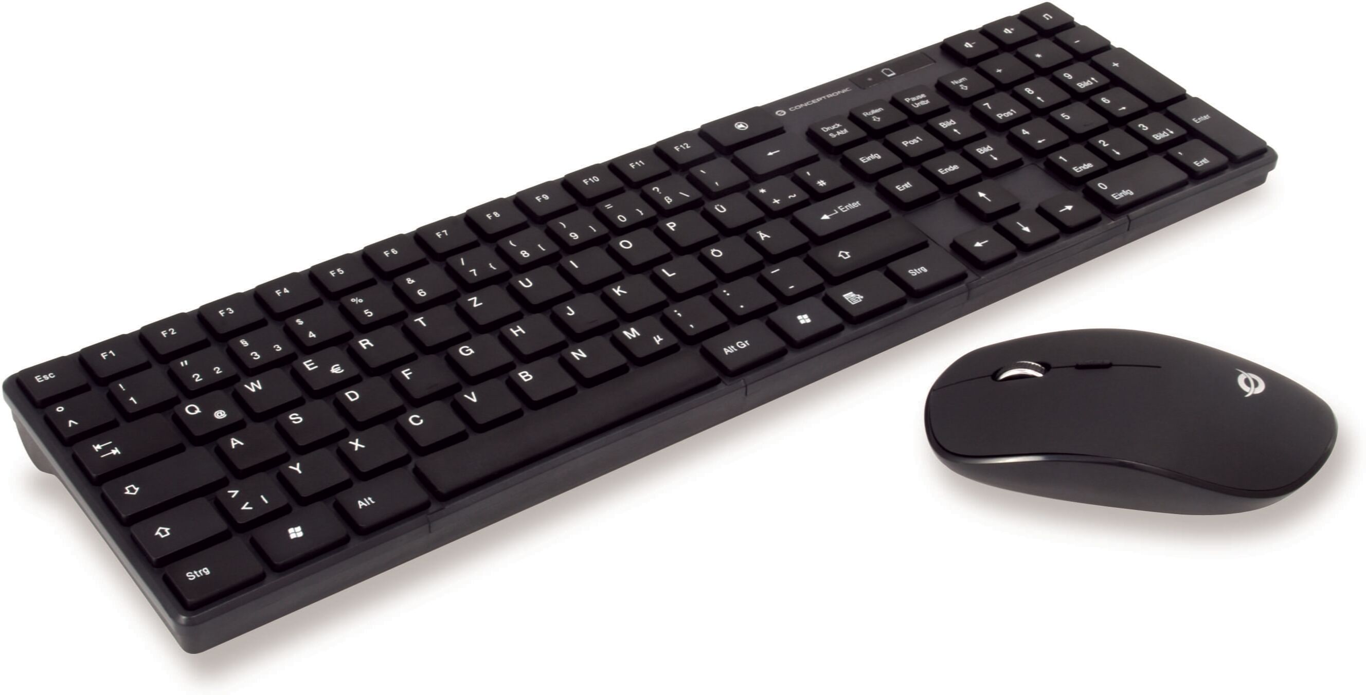 Conceptronic Kabelloses Tastatur-Maus-Set, DE-Layout QWERTZ