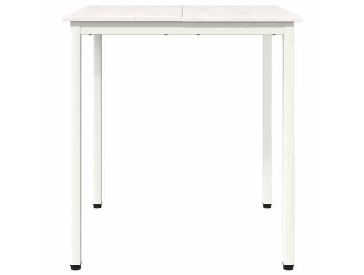 Remise 2026®Table cuisine 2/4 personnes Blanc - Table de salle à manger - / Table de repas - blanc - 70x70x75cm 293 2264640