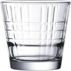 Arcoroc STACK UP CROSS Whiskybecher - 26 cl - (Ø 8,5 x 9,2 cm), 6er Set