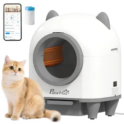 Selbstreinigende Katzentoilette mit App-Steuerung 80L Geruchsbeseitigung