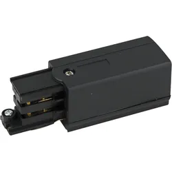 Artecta 3-Phase Left Feed-In Connector Schwarz (RAL9004)