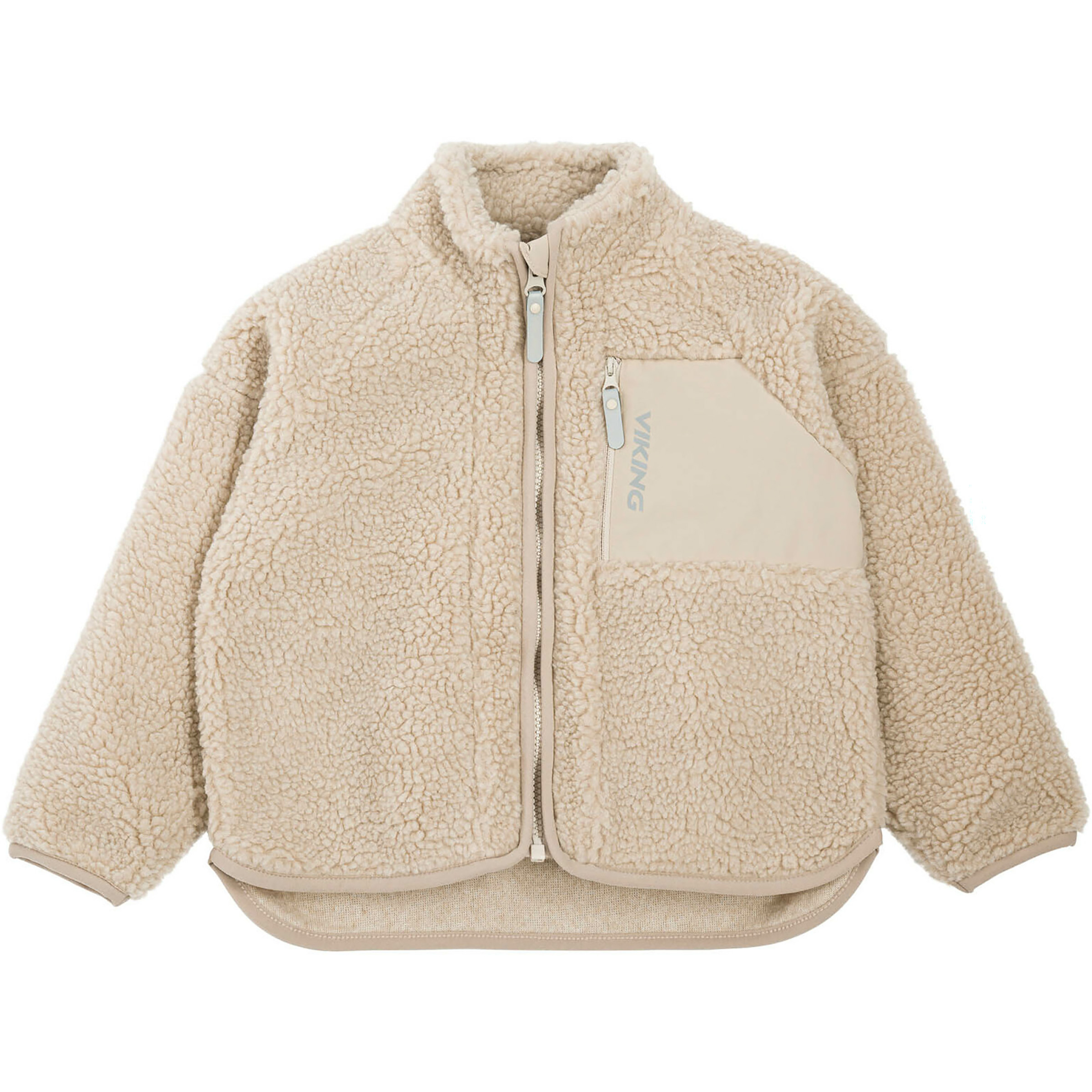 Viking Playtime Pile Kinder Fleecejacke rot Größe 116 Lifestyle Elastisch