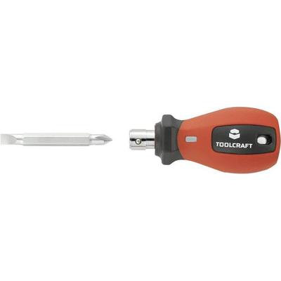 TOOLCRAFT Werkstatt 8 in 1 Schraubendreher mit Wendebit