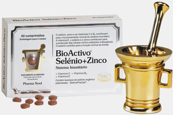 PHARMA NORD BIOACTIVO SELENIO + ZINCO 150 COMPRIMIDOS