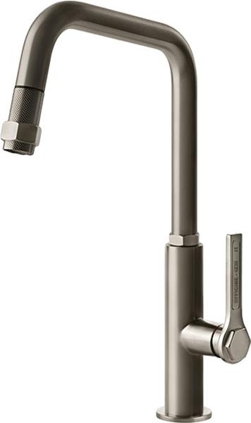Gessi 60053, Ziehen, Edelstahl, Hebelgriffe, Einzelbild, 3/8", 360°