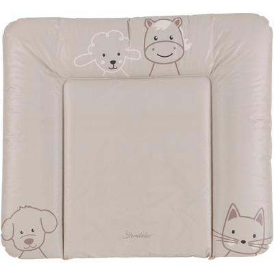 Wickelauflage STERNTALER "Bauernhof", beige (sand), B:72cm L:85cm, PVC-Folie, Polyester, Wickelauflagen, Wickelauflage, Made in Europe