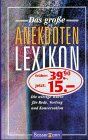 Doris Kunschmann - Das große Anekdoten-Lexikon - Preis vom 11.10.2026 03:10:56 h