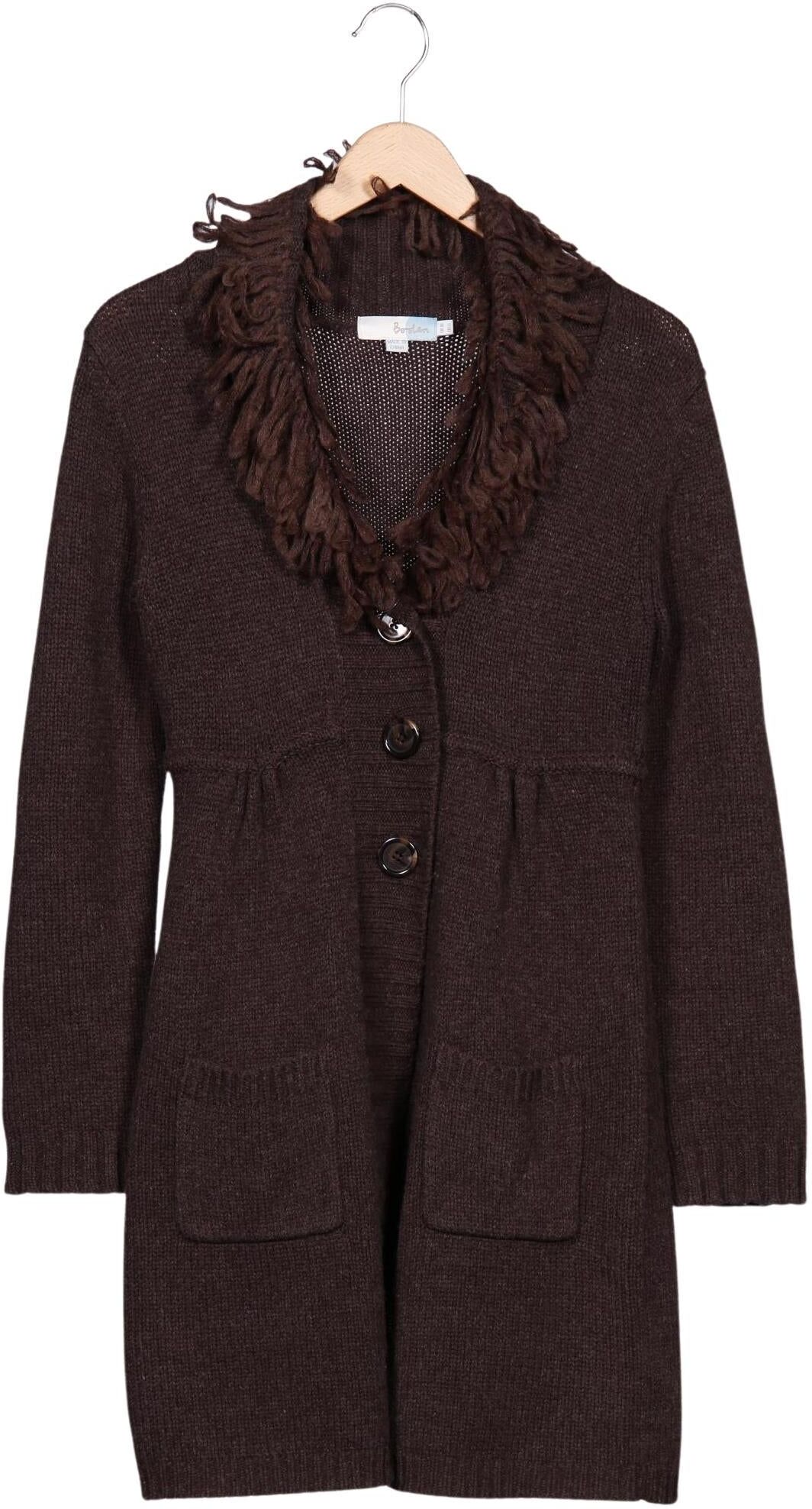 Boden Damen Strickjacke, Braun, Gr. M (UK 10), Wolle / Synthetik / Mohair - Second Hand