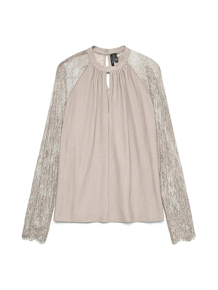 Vero Moda Bluse in Beige - XS
