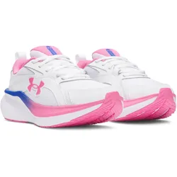UNDER ARMOUR Assert 11 Laufschuhe Damen 101 - white/pink frenzy/pink frenzy 40