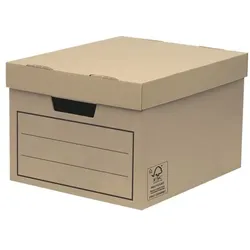 Bankers Box Earth Series 10 Aufbewahrungsboxen »Storage Boxes« braun, 32x25x39 cm