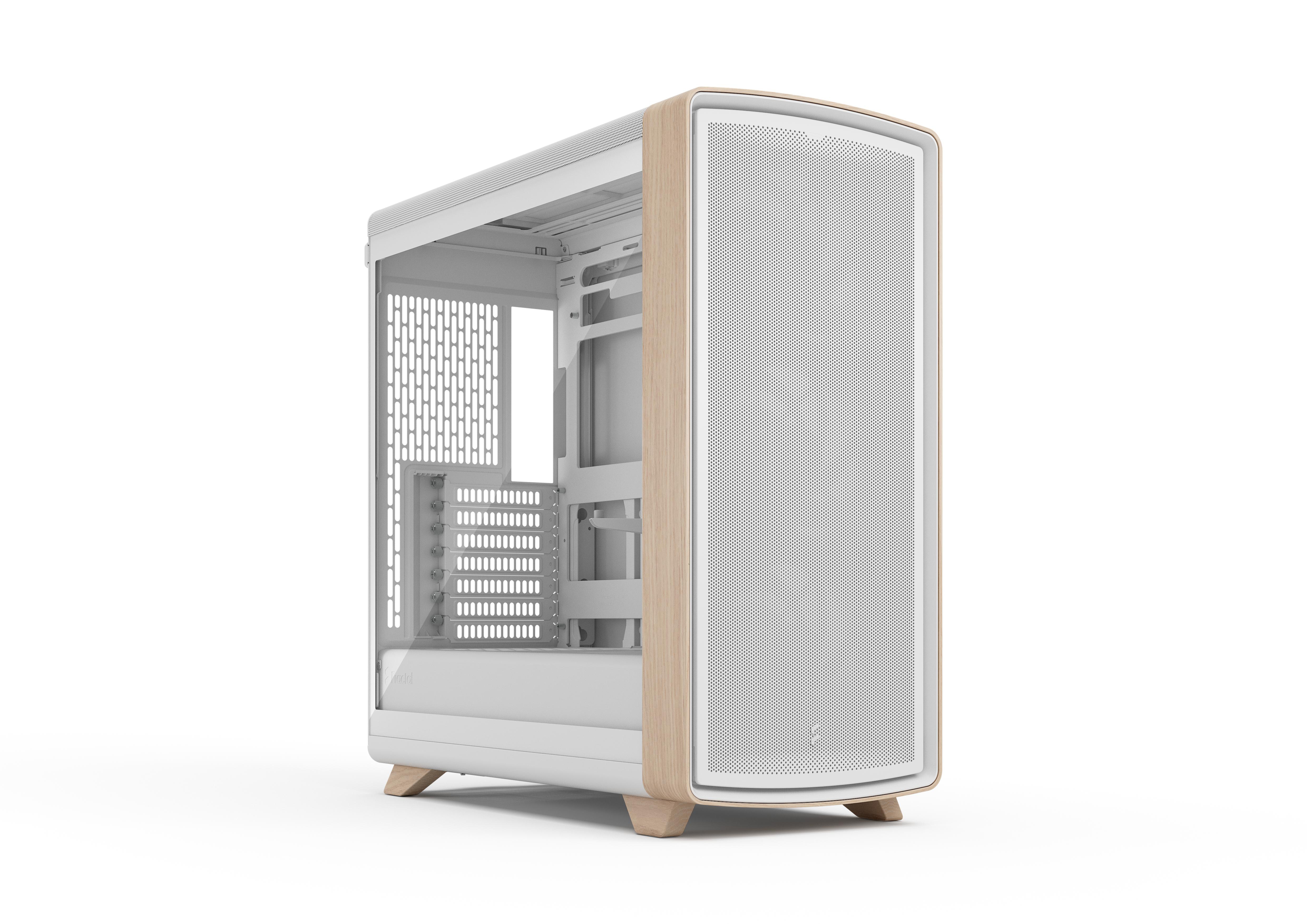 Fractal Design Summit Gaming PC Gehäuse Midi-Tower Chalk White