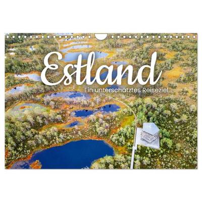 Estland - Ein unterschätztes Reiseziel. (Wandkalender 2027 DIN A4 quer), CALVENDO Monatskalender