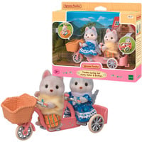Sylvanian Families - Tandem Spielset mit Figuren, Konstruktionsspielzeug