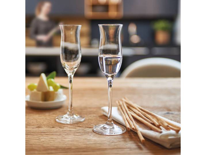 Verres à liqueur I lot de 6 Ø 4cm Transparent