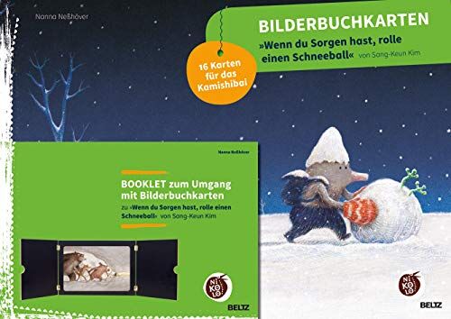 Nanna Neßhöver - Bilderbuchkarten »Wenn du Sorgen hast, rolle einen Schneeball« von Sang-Keun Kim: 16 Karten für das Kamishibai. Booklet zum Umgang mit Bilderbuchkarten (Beltz Nikolo) - Preis vom 11.10.2026 15:43:13 h