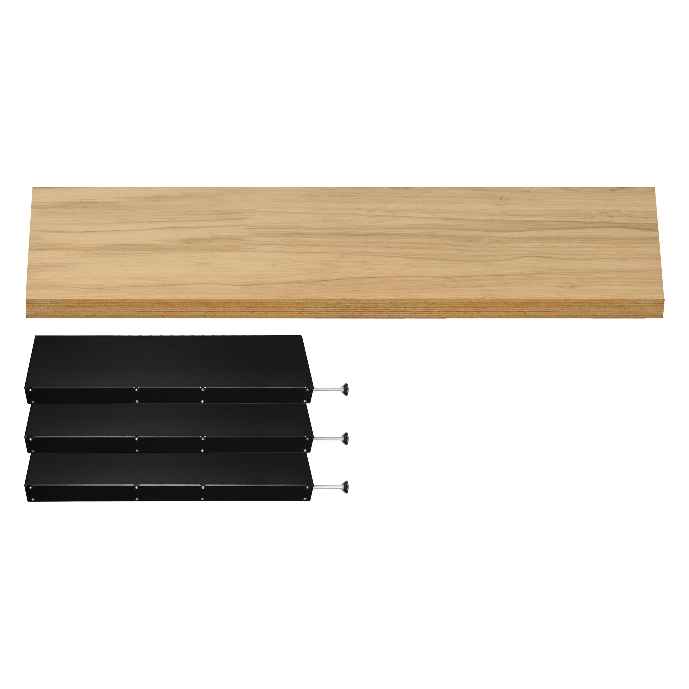 Kraftwerk MOBILIO Arbeitsflächen-Erweiterungs-Set Möbel-Elemente (Holz, Metall) (3964-EX-099)