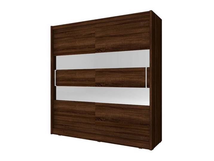 Xlmoebel Schiebetürenschrank Vielseitiger Regal-Schrank in modernem Design für Ordnung und Stauraum (1-St., Kleiderschrank MAJA II 200) Hergestellt in Europa