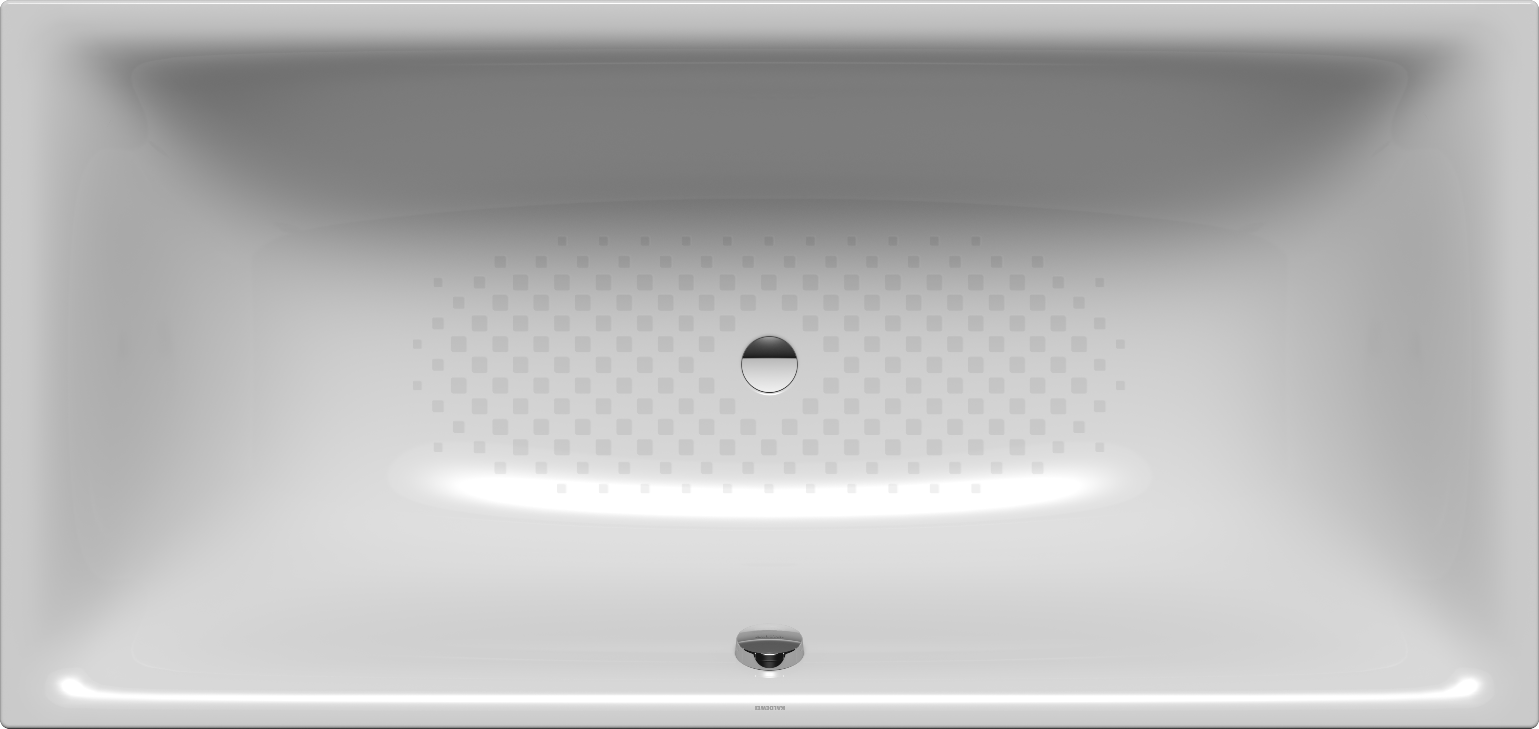 Kaldewei Silenio bain 267434013199 170x75cm, effet perle antidérapant complet, manhattan