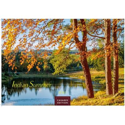 Indian Summer Kalender 2027 – Wandkalender | Fotokalender Nordamerika 35x50cm – Faszinierende Landschaften in Gold & Rot, perfekte Deko oder