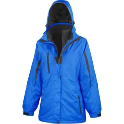Result Damen 3-in-1 Jacke Winter-Jacke R400F royal/black L (14/40)