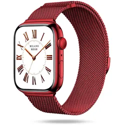 ONEFLOW Milano Mesh Apple Watch 5 (44mm) Armband Damen Metall